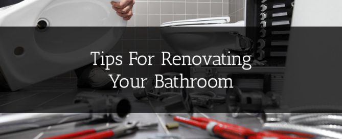 Tips for Renovating your bathroom -Blog